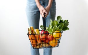 basket of fruit and veg