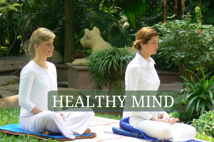 meditate for a healthy mind 